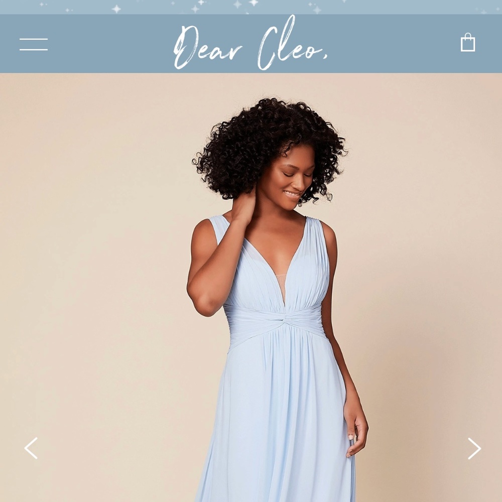 DearCleo Chiffon Isabel Breeze Bridesmaid dress